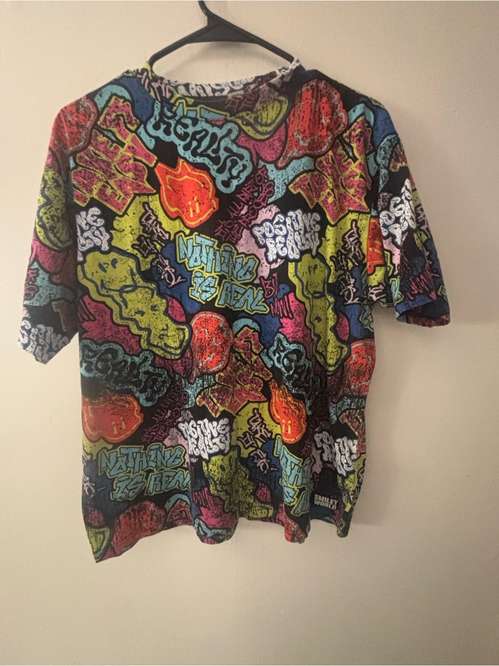 Youth Multicolor Graphic Tee - Bold All-Over Print